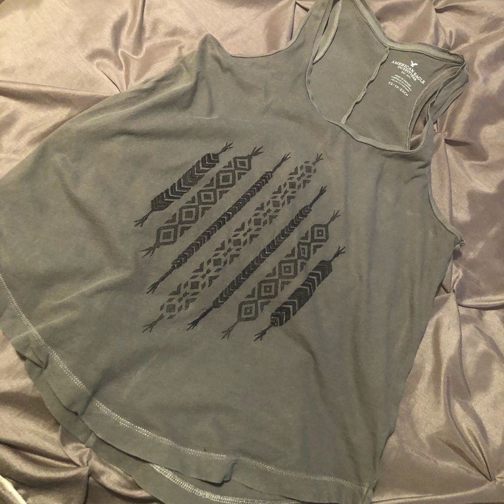 American Eagle 🦅 Hunter Green Tank Top